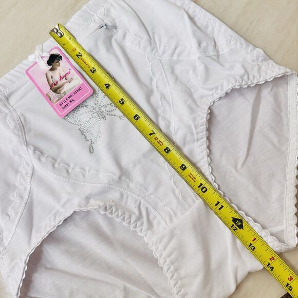 Lot of Ann Diane Women’s High Waist Cotton Briefs XL w/Hidden Pocket 4 Colors - Picture 12 of 16